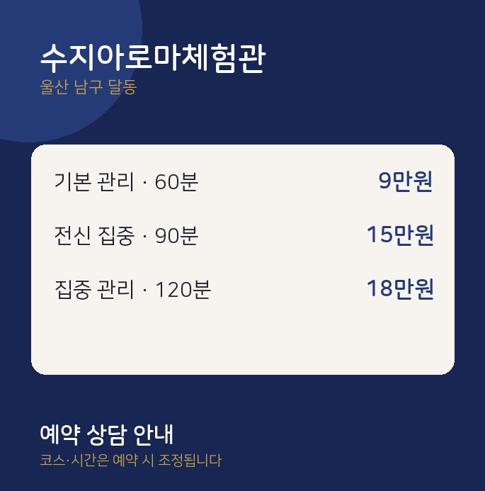 달동 아로마 수지아로마체험관